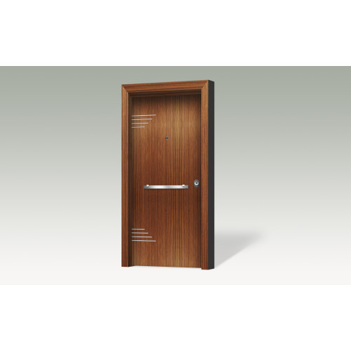 Θωρακισμένη πόρτα με επένδυση αλουμινίου BO 319