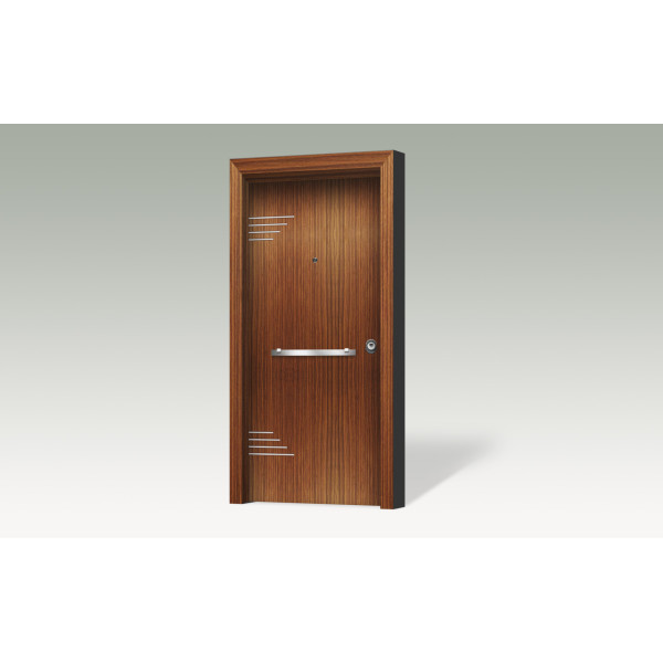 Θωρακισμένη πόρτα με επένδυση αλουμινίου BO 319