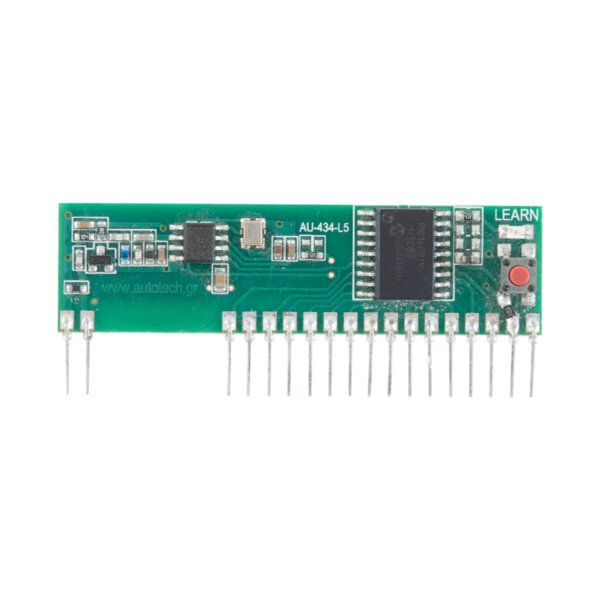 AU 434 L5 - Υπερετερόδυνος ψηφιακός δέκτης 433,92MHz με ενσωματωμένο Microcontroller