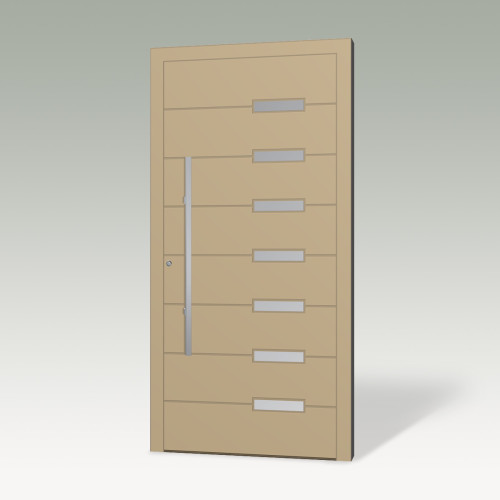 Aluminum safety door 1631