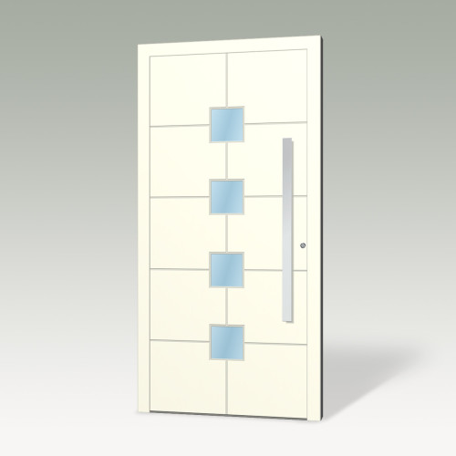 Aluminum safety door 1712